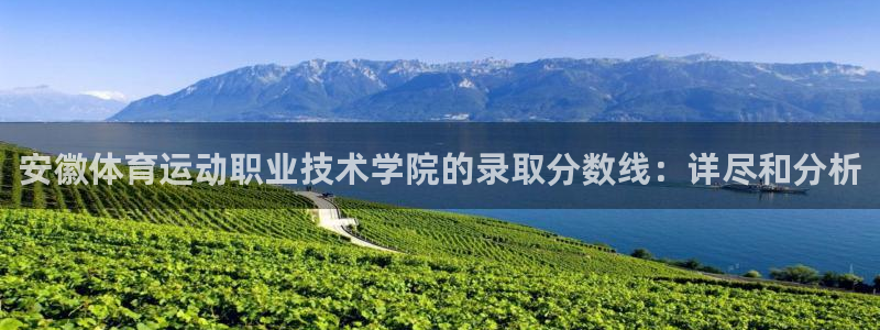 球王会体育：安徽体育运动职业技术学院的录取分数线：详尽和分析